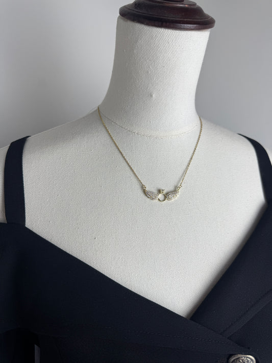 ITALIAN GOLD NECKLACE.